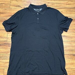 Banana Republic Men's Black Polo Large